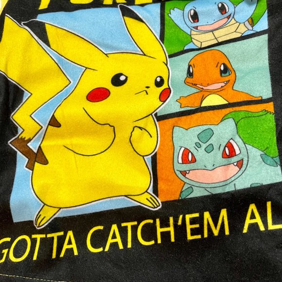 NWT Pokemon Pikachu 2-Piece Pajama Set-Boys Size 4 - Picture 5 of 6